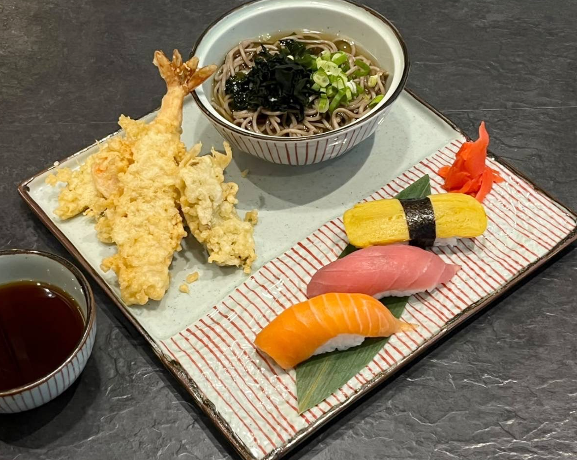 寿司と蕎麦